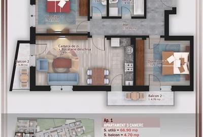 Stefan cel Mare vanzare apartament direct dezvoltator Stefan cel Mare vanzare apartament direct dezvoltator - 3