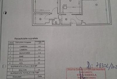 Apartament cu 2 camere decomandat, mobilat în Doamna Ghica - 9