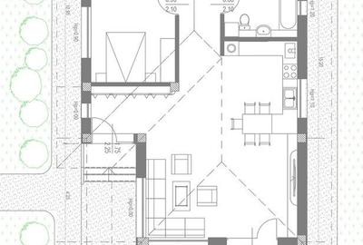 Casă cu 4 camere cu Teren 378 Mp în Păulești - 4