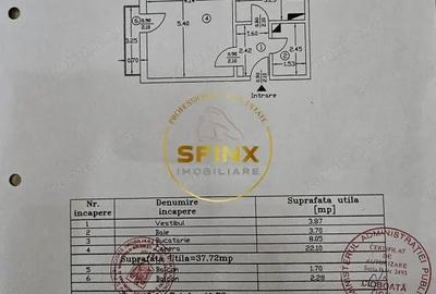Garsoniera 42 mp bloc 1996 Calea Calarasi, comision 0% - 2