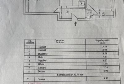 Apartament cu 2 camere decomandat, mobilat în Brâncoveanu - 15