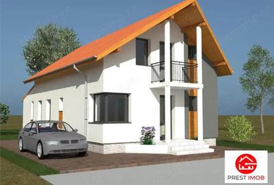 Casa independenta de vanzare 4 camere, 2 niveluri si 500 mp teren,Sincraiul de Mures, strada Vale - 1