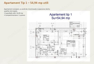 Apartament cu 2 camere decomandat în Sâncraiu de Mureș - 3