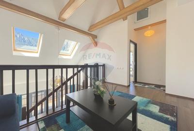 Apartament spectaculos pe doua niveluri cu priveliste catre Bucegi! - 26