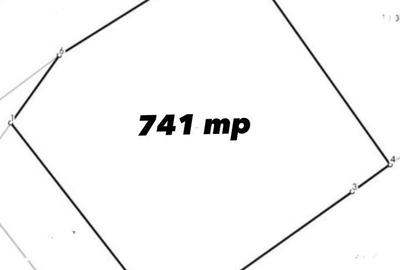 Teren de 741 mp, în Florești - 1