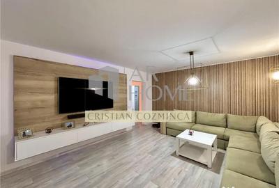 Apartament cu 3 camere decomandat, mobilat în Cantacuzino