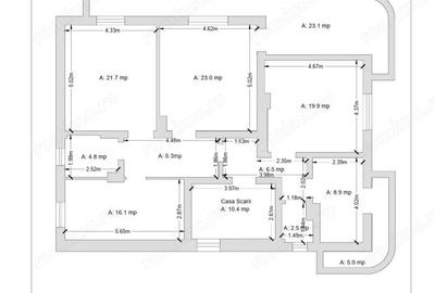 Resita CHIRIE Central, 355 mp. Demisol, Parter, Etaj 1 - 7
