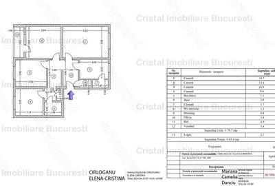 Apartament cu 4 camere decomandat în Berceni - 3