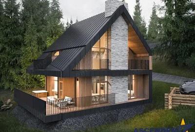 FILM!Casa ergonomica,independenta energetic,123 mp utili,777 mp teren, Rasnov, Panicel, Brasov. - 7