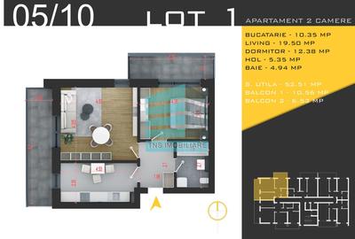 Apartament cu 2 camere în Titan - 4