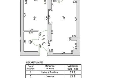 Apartament cu 2 camere decomandat în Pipera - 5