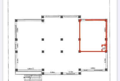 Spațiu comercial, de 30 mp, în Central - 13