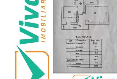 River’s Towers, Tudor Vladimirescu – Ap 1CD, 41Mp, Intabulat, 11/13 - 7