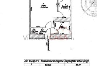 Garsonieră decomandată, mobilată în Tineretului - 10