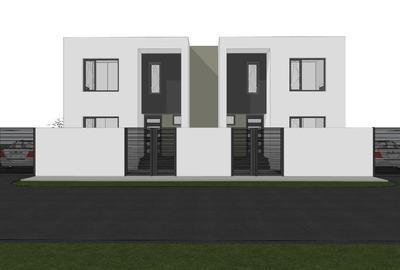 Duplex cu 5 camere cu Teren 350 Mp în Moșnița Nouă