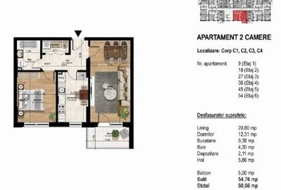 Apartament 2 camere la promotie - Cheiul Dambovitei - Splaiul Unirii - 3