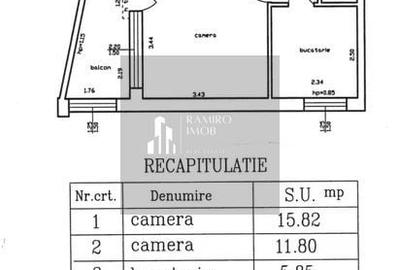 Apartament cu 2 camere decomandat, mobilat în Olteniței - 8