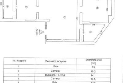 Casă cu 3 camere cu Teren 107 Mp în Faleza Nord - 1