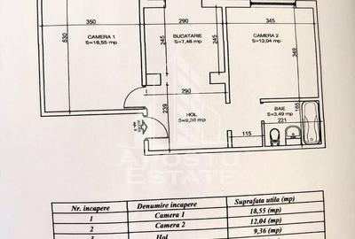 Apartament cu 2 camere decomandat, mobilat în Soarelui - 2