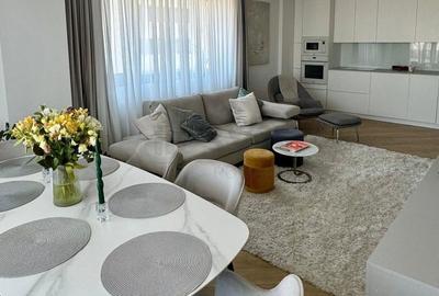 Apartament cu 3 camere semidecomandat, mobilat în Pipera - 2