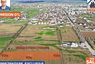Teren de 2379 mp, în 1 Decembrie - 2