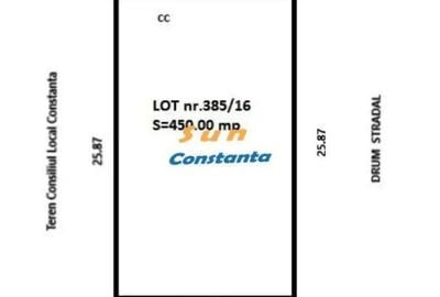 Teren 450 mp str. Dambovitei , Palas - 2