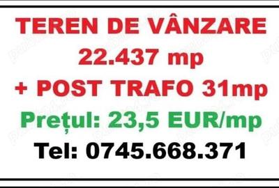 Teren de 22437 mp, în Nord - 4