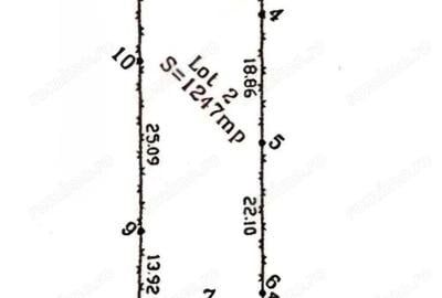 Bucovat- teren intravilan central - 1247 mp - 2