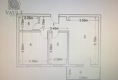 Apartament cu 2 camere decomandat, mobilat în Fundeni