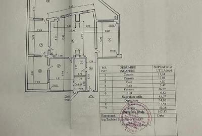 Apartament cu 3 camere semidecomandat în Dămăroaia - 3