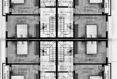 Casă cu 7 camere cu Teren 541 Mp în Nord - 3