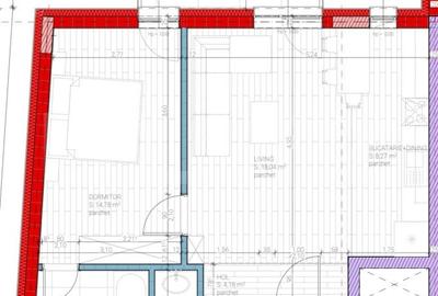 Apartament cu 2 camere semidecomandat în Dâmbul Rotund - 1