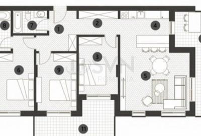 REA1026493 Apartament 4 camere Barbu Vacarescu Floreasca - 2