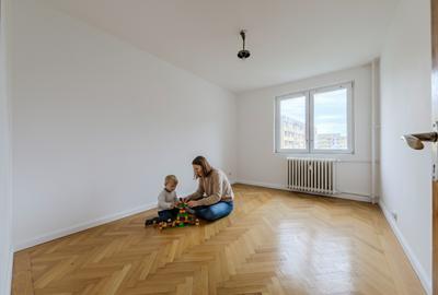 Vând Apt 3 cam Et 8/10 Bucur Obor Liber, Bl. Reabilitat, La Alb + Parchet si AC. - 4