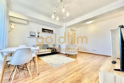 Apartament cu 2 camere semidecomandat, mobilat în Pipera