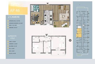 De vanzare 2 camere Theodor Pallady - 5