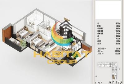 Titan 3 camere decomandat 84 mp PREMIUM langa Parcul Teilor - 2