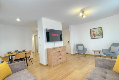 Apartament cu 2 camere decomandat, mobilat în Tractorul - 3