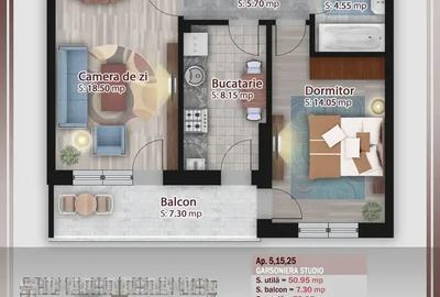 Apartament cu 2 camere decomandat în Theodor Pallady - 5