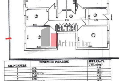 Apartament cu 4 camere decomandat în Nord - 2