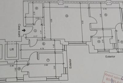Apartament cu 3 camere decomandat, mobilat în Calea Moldovei - 10