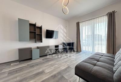 Apartament cu 2 camere semidecomandat, mobilat în Torontalului
