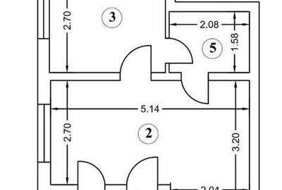 Apartament cu 2 camere semidecomandat în Militari - 1
