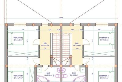 Duplex 4 camere | 2 băi | Toate utilitățile | Moșnița Duplex 4 camere | 2 băi | Toate utilitățile | Moșnița - 6