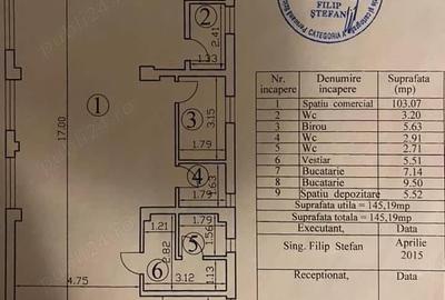 Spațiu comercial, de 145 mp, în Popești-Leordeni
