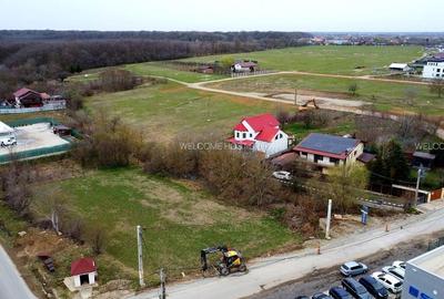 Teren intrav 2000 mp,  casa GRATIS,Padurea Snagov, asfalt, utilitatile racordate - 1