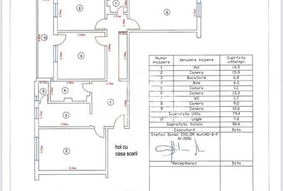 Apartament cu 4 camere în Vasile Aaron - 1
