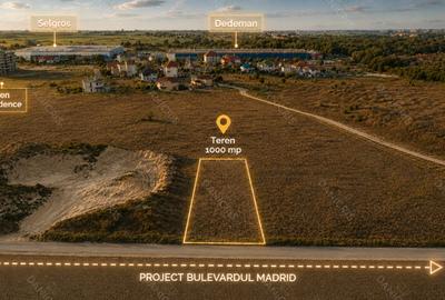 Teren Construcții intravilan de 1014 mp, în Tomis Plus - 2