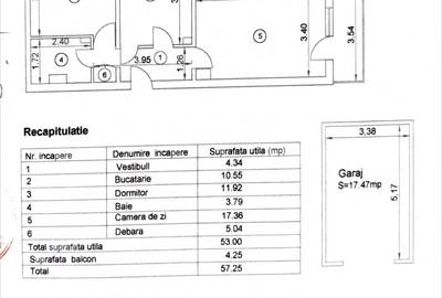 Apartament 2 camere, Etajul2, garaj, zona Arcu Blue Aqua, Iasi - 7
