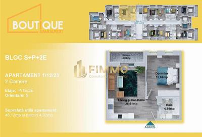 Apartament cu 2 camere decomandat în Central - 2